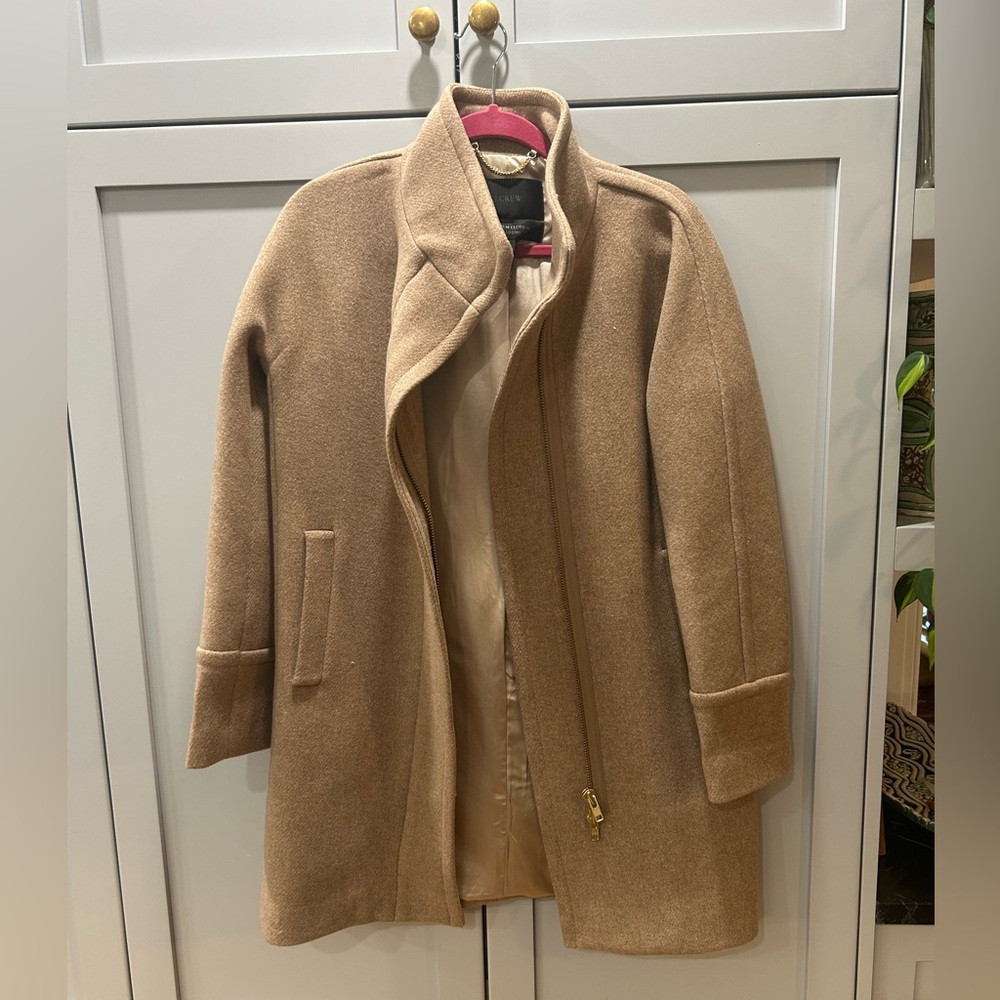 Jcrew stadium wool nello gori coat